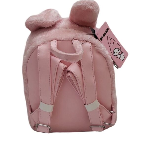 Loungefly My Melody Cosplay Fuzzy Figural Mini Backpack - Picture 9 of 10